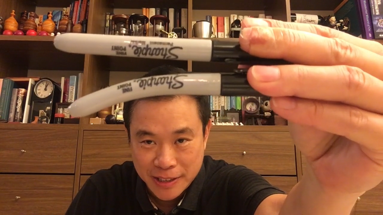 Rubber Sharpie Illusion by Alan Wong & TCC Trick Murphy's Magic