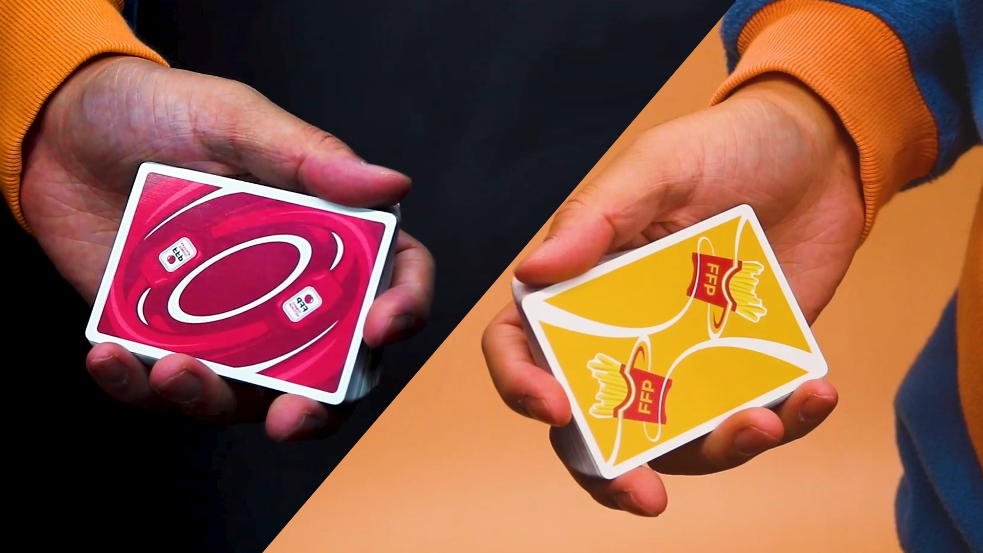 Ketchup and Fries Combo (1/2 Brick) Playing Cards by Fast Food Playing Cards Murphy's Magic