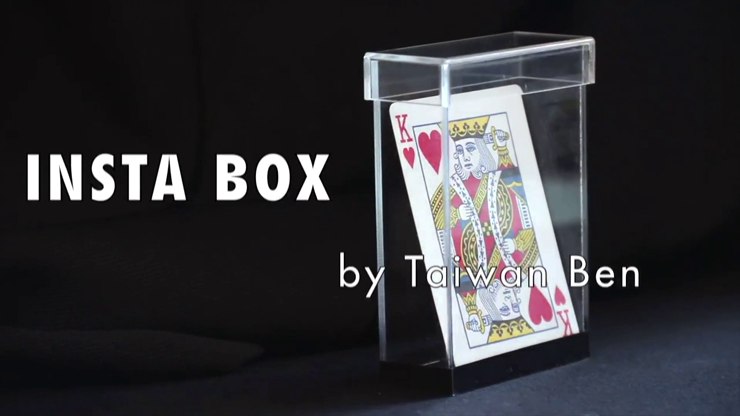 INSTA BOX (BLUE) by Taiwan Ben - Trick - マジックショップ オフレコ