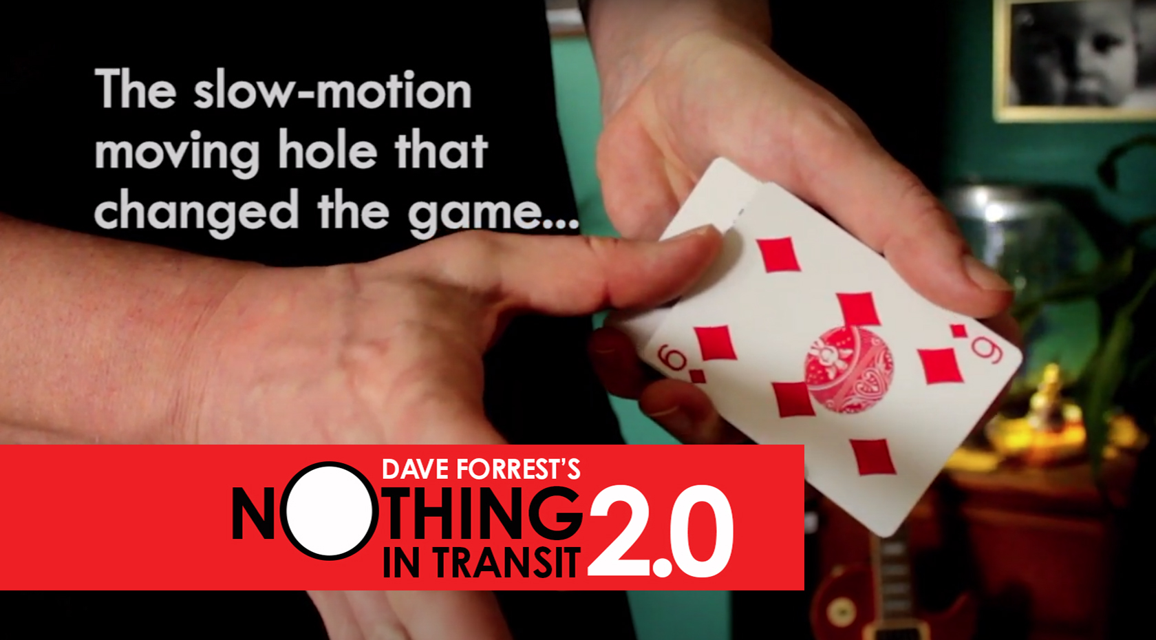 Nothing In Transit 2.0 (Gimmicks and Online Instructions) by David Forrest - Trick