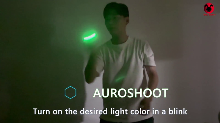 Auroshoot Single (Gimmicks and Online Instructions) by Evil Bunny Toys - Trick