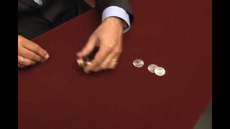 Slot Okito Coin Box Brass Quarter by Tango -Trick (B0018)