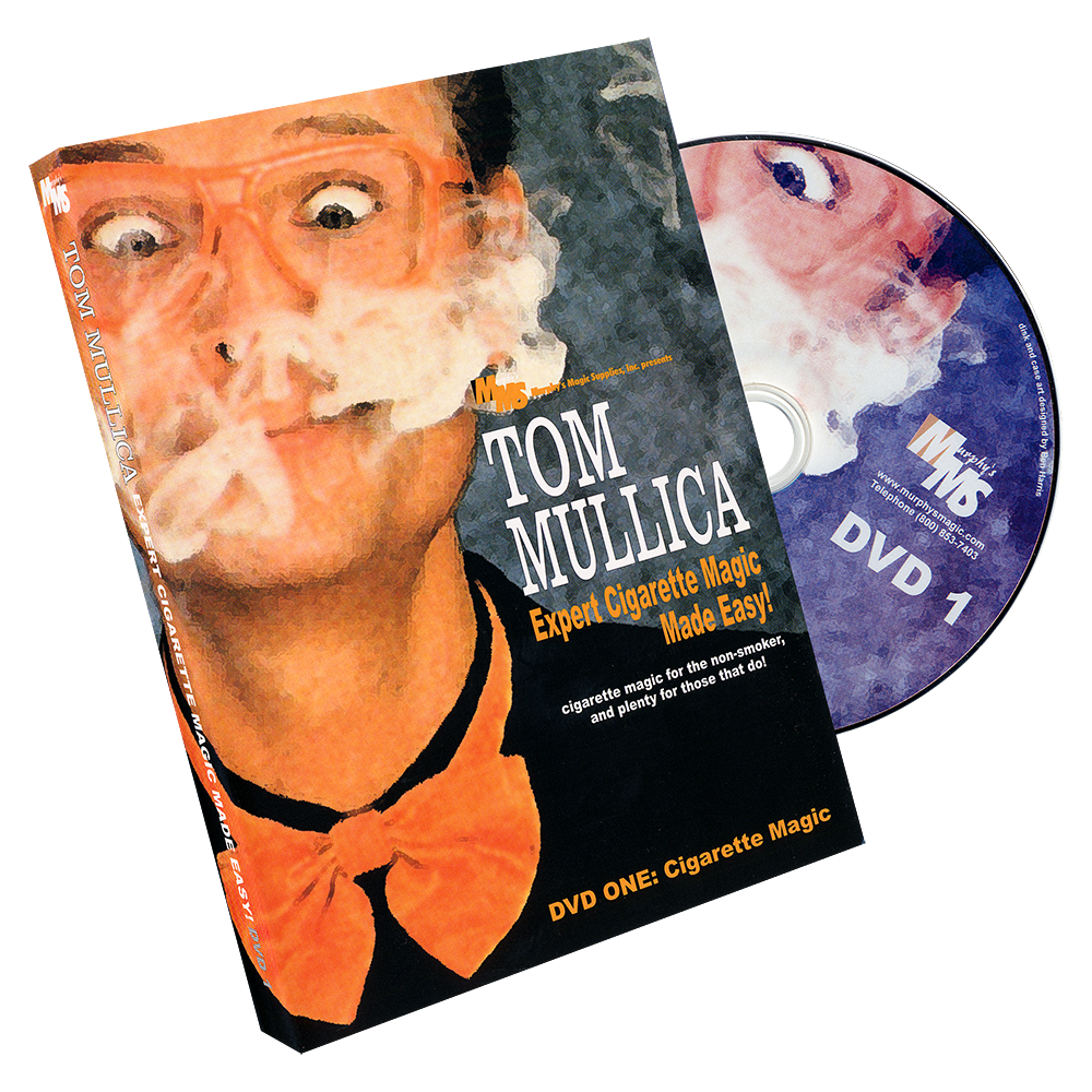 Expert Cigarette Magic Made Easy - Vol.1 by Tom Mullica - DVD