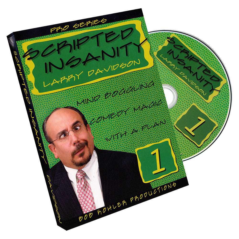 Scripted Insanity Volume 1 by Larry Davidson - DVD