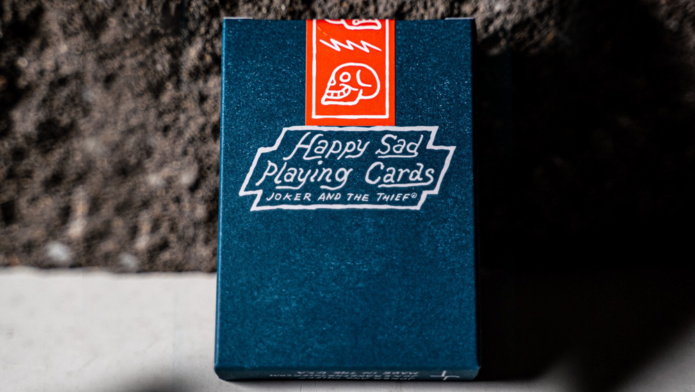 Happy Sad Playing Cards by Joker and the Thief