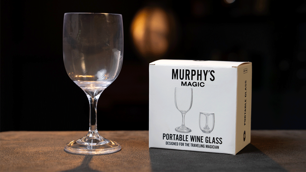 Portable Wine Glass Set by Murphy's Magic