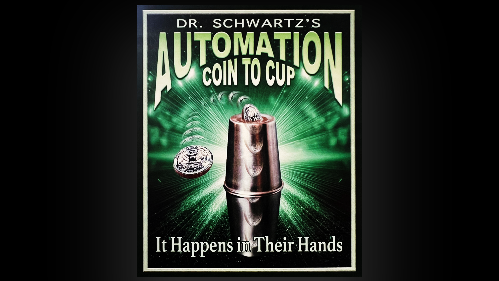Automation Coin in Cup by Martin Schwartz