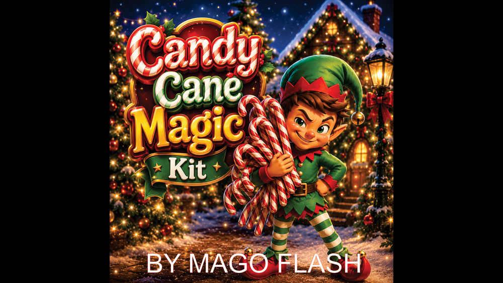 Candy Cane Magic Kit by Mago Flash
